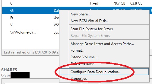 Configure